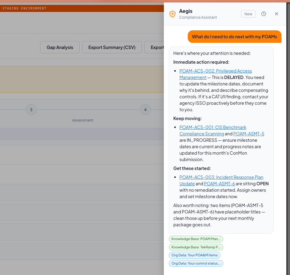 AI-Powered Compliance — Meet Aegis screenshot 2